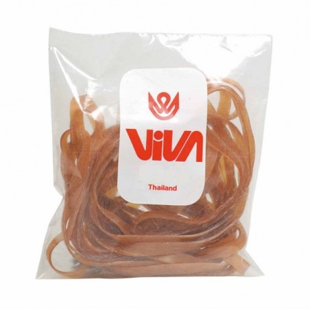 Elastici fettuccia misure assortite 80 gr caucciù avana Viva