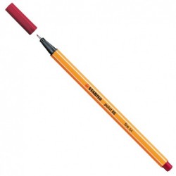 Fineliner Point 88 tratto 0,4 mm carminio 50 Stabilo
