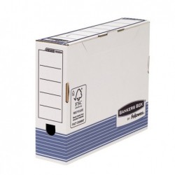 Scatola archivio Bankers Box System A4 26x31,5 cm dorso 8 cm Fellowes