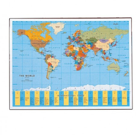 Sottomano Geographic Planisfero 40 x 53 cm Läufer