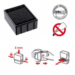 Tampone di ricambio E/Q43 nero Colop