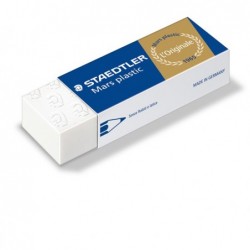 Gomma Mars Plastic 65x23x13mm bianca Staedtler