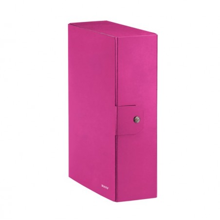 Scatola progetto WOW dorso 10 cm fucsia metallizzato Leitz