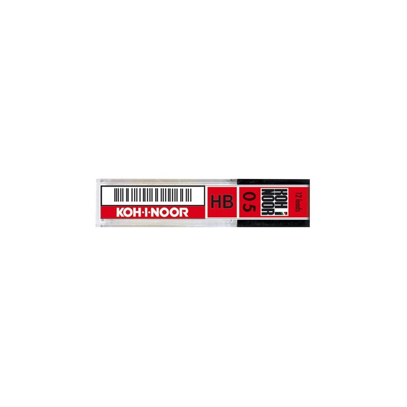 Micromine mina 0,5mm gradazione HB Koh I Noor astuccio 12 mine