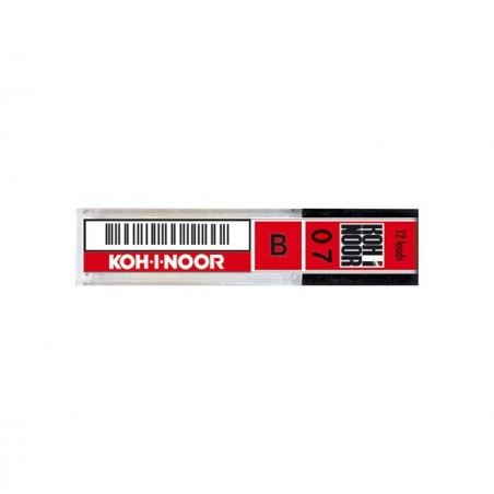 Micromine mina 0,7mm gradazione B Koh I Noor astuccio 12 mine
