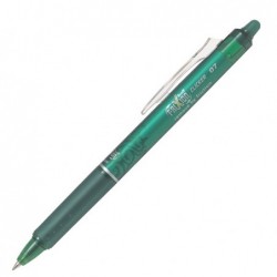 Penna a sfera a scatto Frixionball Clicker punta 0,7mm verde Pilot