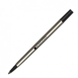 Refill in metallo per roller Parker punta fine nero Monteverde conf. 2 pezzi