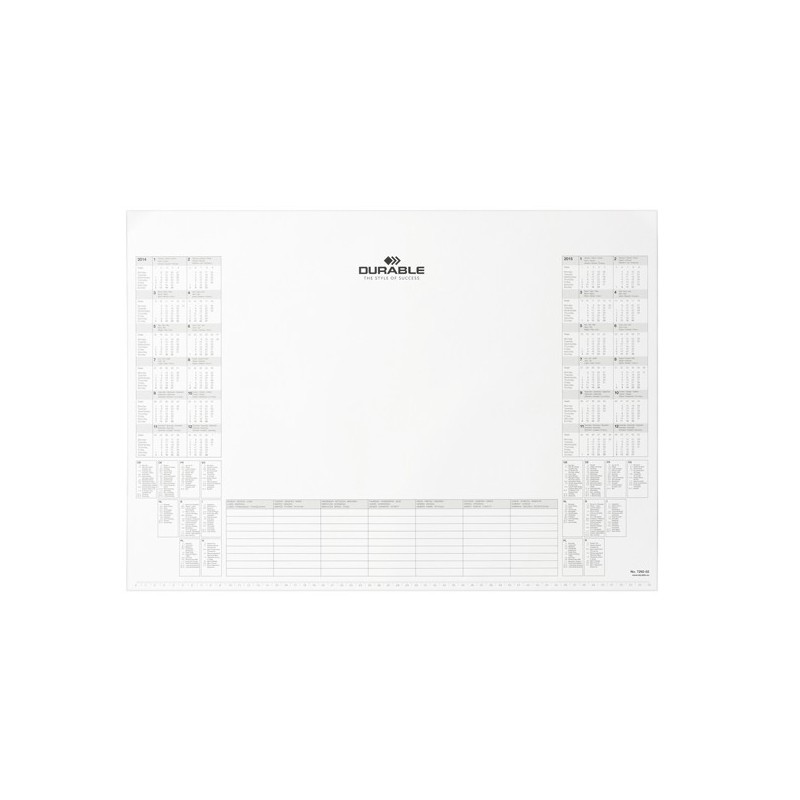 Ricambio da 25 fogli per sottomano 57 x 41 cm Durable
