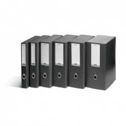 Scatola progetto Plus Vip 34,5x24,5 cm dorso 12 cm grigio antracite Fellowes