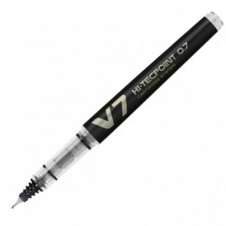 Roller Hi Tecpoint V7 ricaricabile Begreen con cappuccio punta 0,70mm nero Pilot