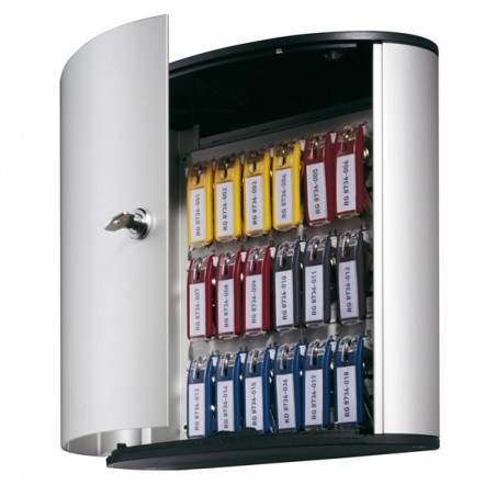 Cassetta portachiavi da parete Key Box 30,2x11,8x28 cm 18 posti grigio Durable
