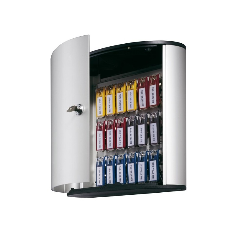 Cassetta portachiavi da parete Key Box 30,2x11,8x28 cm 18 posti grigio Durable