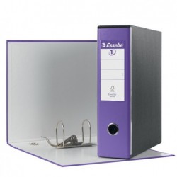Registratore Eurofile G53 dorso 8 cm commerciale 23x30 cm viola Esselte