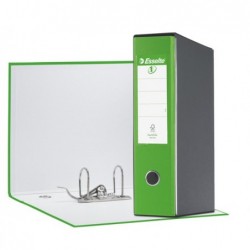 Registratore Eurofile G55 dorso 8 cm protocollo 23x33 cm verde vivida Esselte