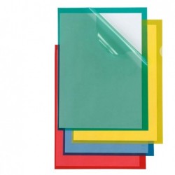 Cartelline a L Poli 150 Color PPL buccia 21x29,7 cm blu Sei Rota conf. 25 pezzi