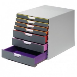 Cassettiera Varicolor® 28 x 35,6 x 29,2 cm 7 cassetti Durable