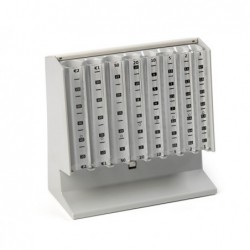 Distributore manuale di monete Eurocoin 25x10,4x17 cm grigio chiaro Holenburg