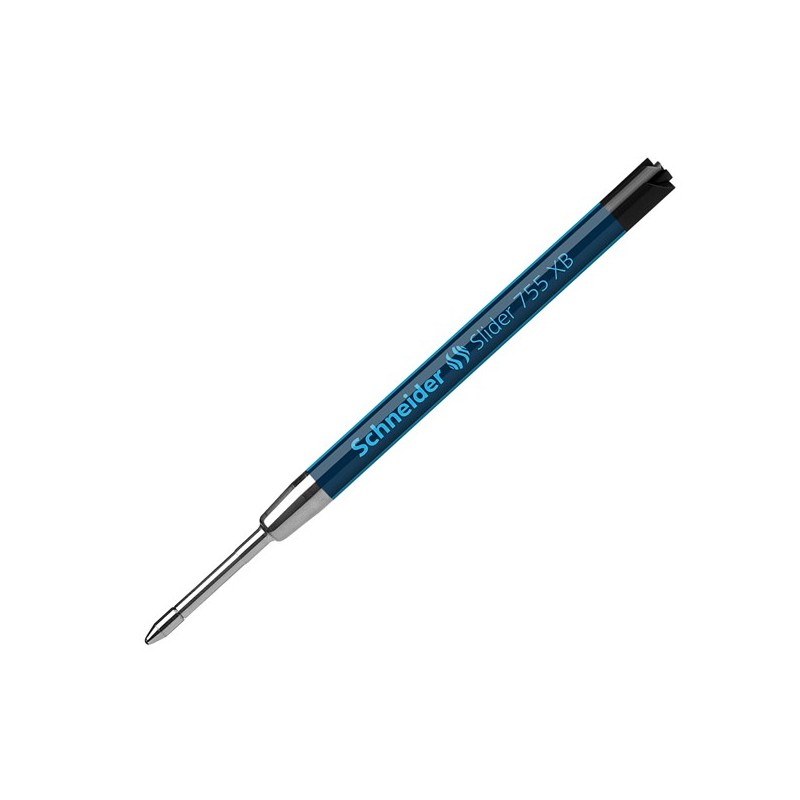 Refill Slider 755 ISO G2 punta XB Viscoglide nero Schneider