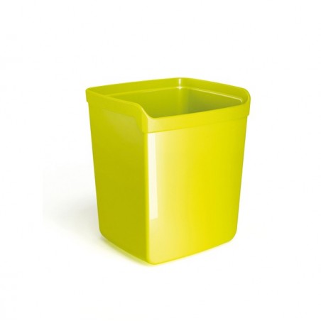 Bicchiere portapenne Mydesk 8,7x7,4x10 cm verde Arda
