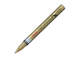 Marcatore Paint Marker Linea Amiko punta fine 2,90mm oro Pentel