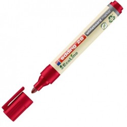Marcatore 28 per lavagne bianche EcoLine punta conica da 1,503,00mm rosso Edding