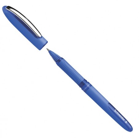 Roller One Hybrid C con cappuccio tratto 0,3mm blu Schneider