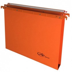 Cartella sospesa Joker cassetto interasse 39 cm fondo U 3 cm 37x25 cm arancio Bertesi