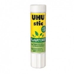 Colla UHU Stic ReNATURE 21 gr bianco UHU