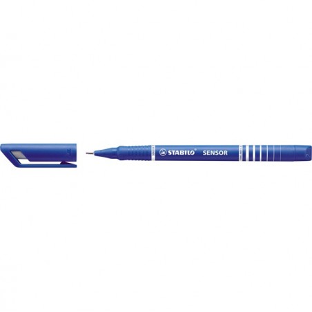 Fineliner Stabilo Sensor tratto 0,3mm blu Stabilo