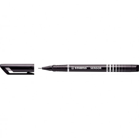 Fineliner Stabilo Sensor tratto 0,3mm nero Stabilo