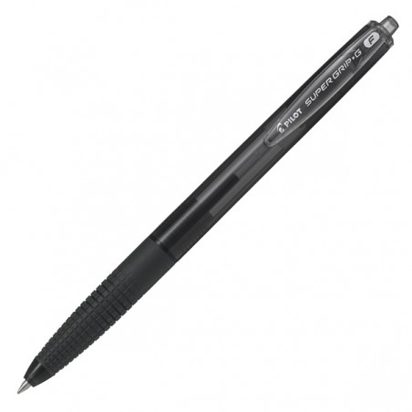 Penna a scatto Supergrip G punta 0,7mm nero Pilot