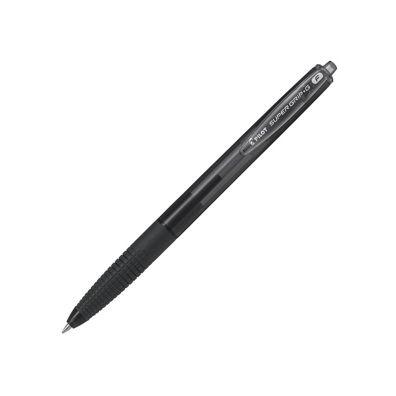 Penna a scatto Supergrip G punta 0,7mm nero Pilot