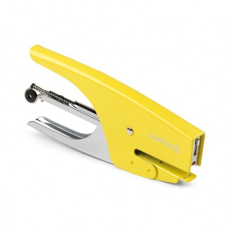 Cucitrice a pinza Kartia 8 capacità 200 punti giallo Iternet