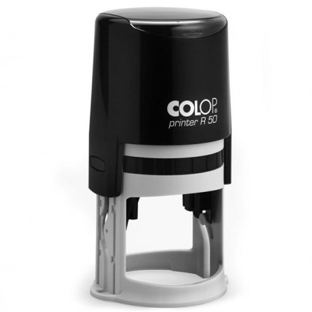 Timbro Printer R50 diametro 50 mm 6 righe personalizzabile autoinchiostrante Colop