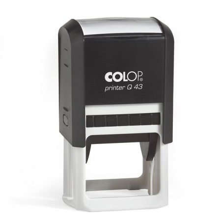 Timbro Printer Q 43 43x43 mm 8 righe quadrato autoinchiostrante Colop