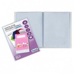Portalistini personalizzabile Premium liscio 22x30 cm 80 buste trasparente Favorit