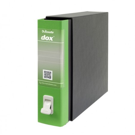 Registratore Dox 2 dorso 8 cm protocollo 23x34 cm greenery Esselte