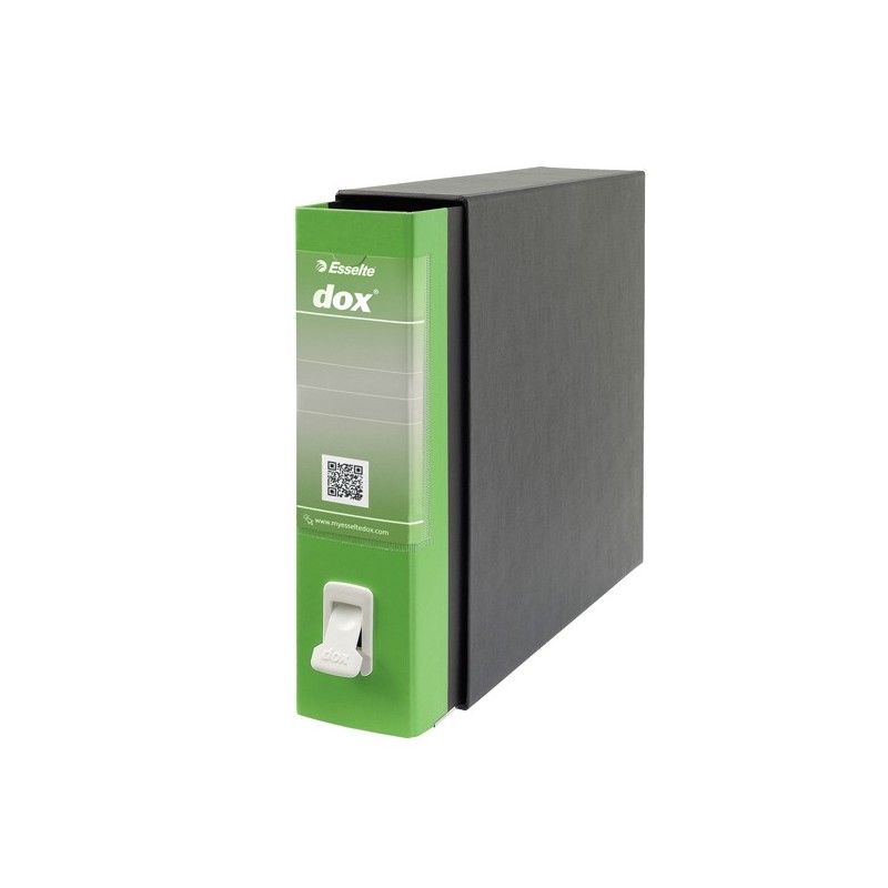 Registratore Dox 2 dorso 8 cm protocollo 23x34 cm greenery Esselte
