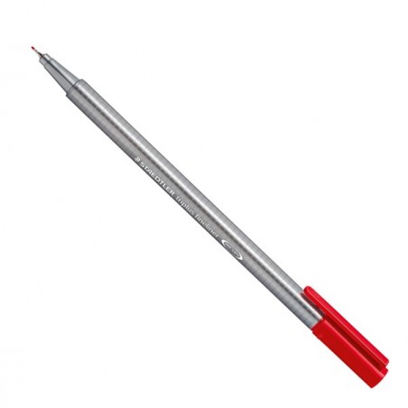 Penna Fineliner triplus tratto 0,30mm rosso Staedtler