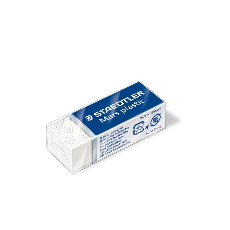 Gomma Mars Plastic 43x19x13mm Staedtler conf. 30 pezzi