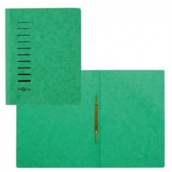 Cartella con pressino cartone A4 verde Pagna