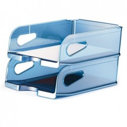 Vaschetta portacorrispondenza Maxi 34,5x27,8x11 cm azzurro Arda