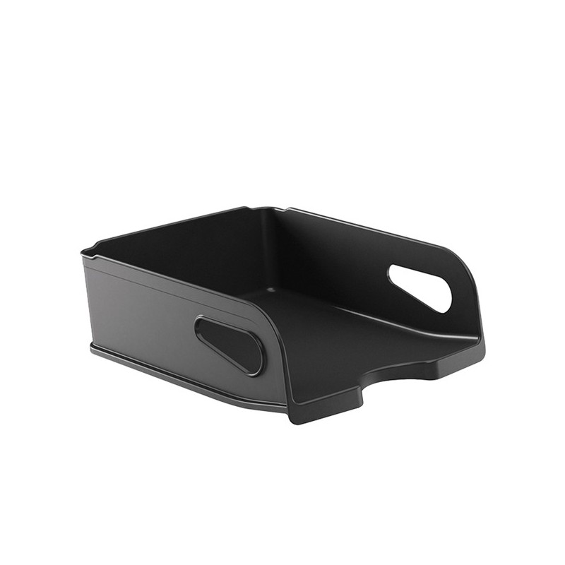 Vaschetta portacorrispondenza Maxi 34,5x27,8x11 cm nero Arda