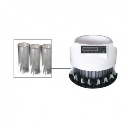 Tubi separamonete per CM012 nero HolenBecky set 8 tubi