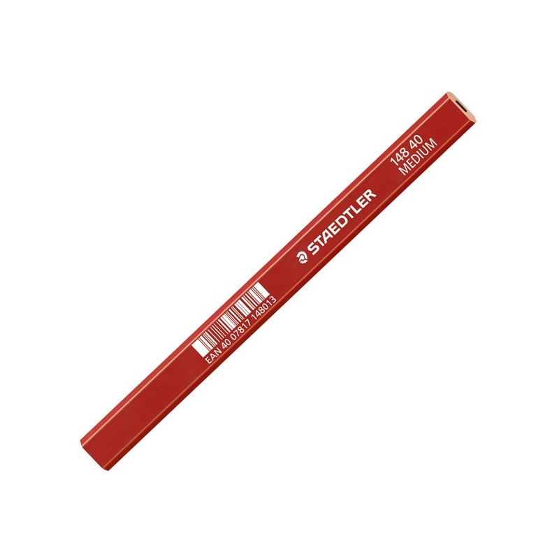 Matita piatta Carpenter media Staedtler