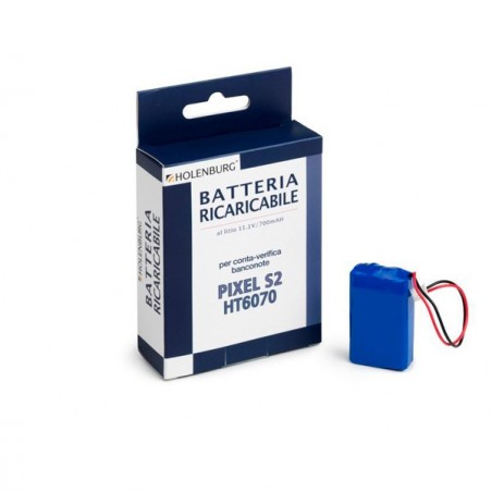 Batteria ricaricabile per conta/verifica/banconote Pixel S2 Iternet