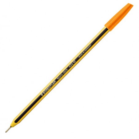 Penna a sfera Noris Stick punta 1,0 mm arancione Staedtler conf. 10 pezzi