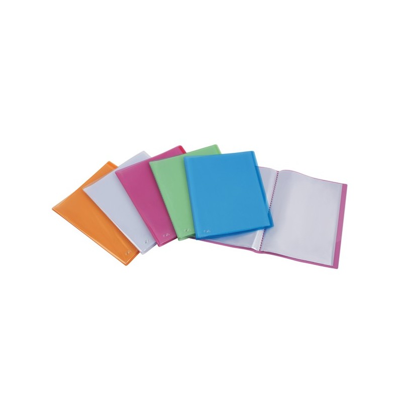 Portalistini a fogli fissi Lumina 60 buste 22x30cm colori assortiti Favorit