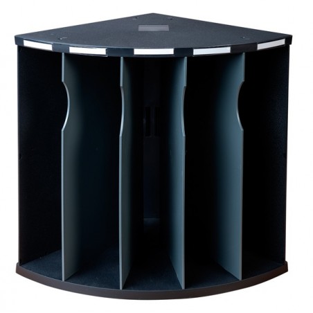 Classificatore ergonomico The Corner 5 scomparti nero Exacompta
