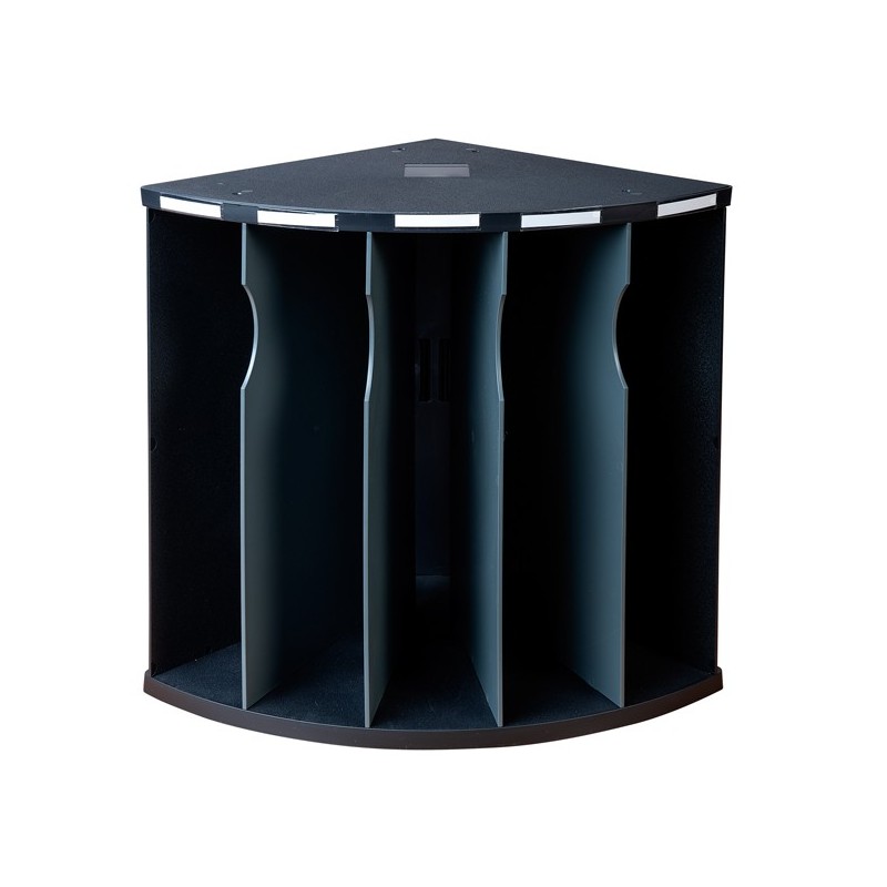 Classificatore ergonomico The Corner 5 scomparti nero Exacompta